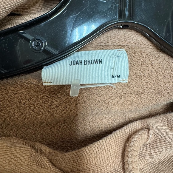 JOAH BROWN Empire Pullover Hoodie S/M Terracota French Terry - Picture 11 of 12
